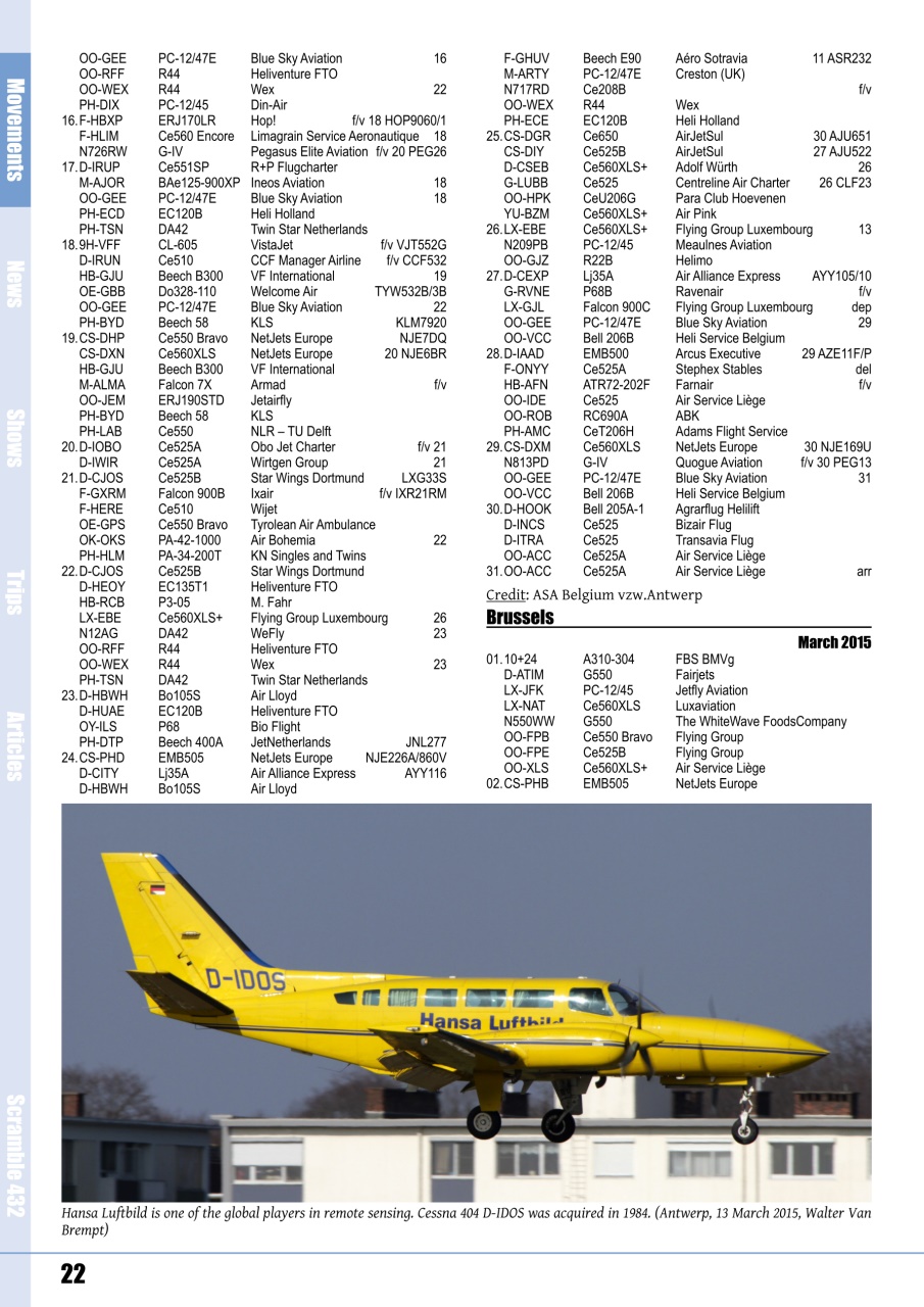 Scramble Magazine Preview Pages