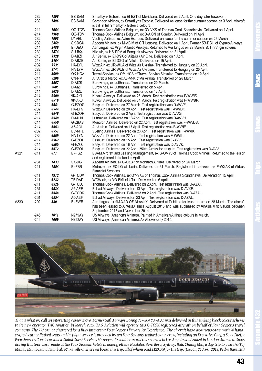 Scramble Magazine Preview Pages