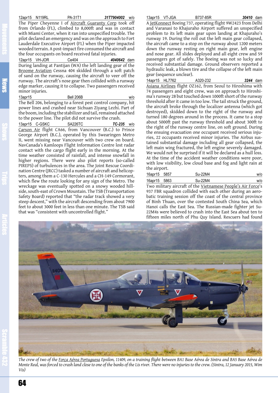 Scramble Magazine Preview Pages