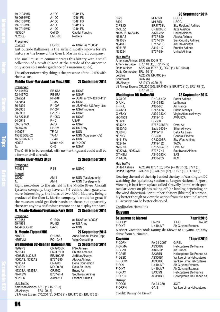 Scramble Magazine Preview Pages