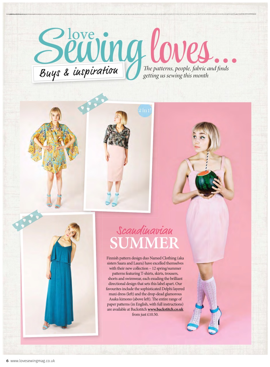 Love Sewing Preview Pages