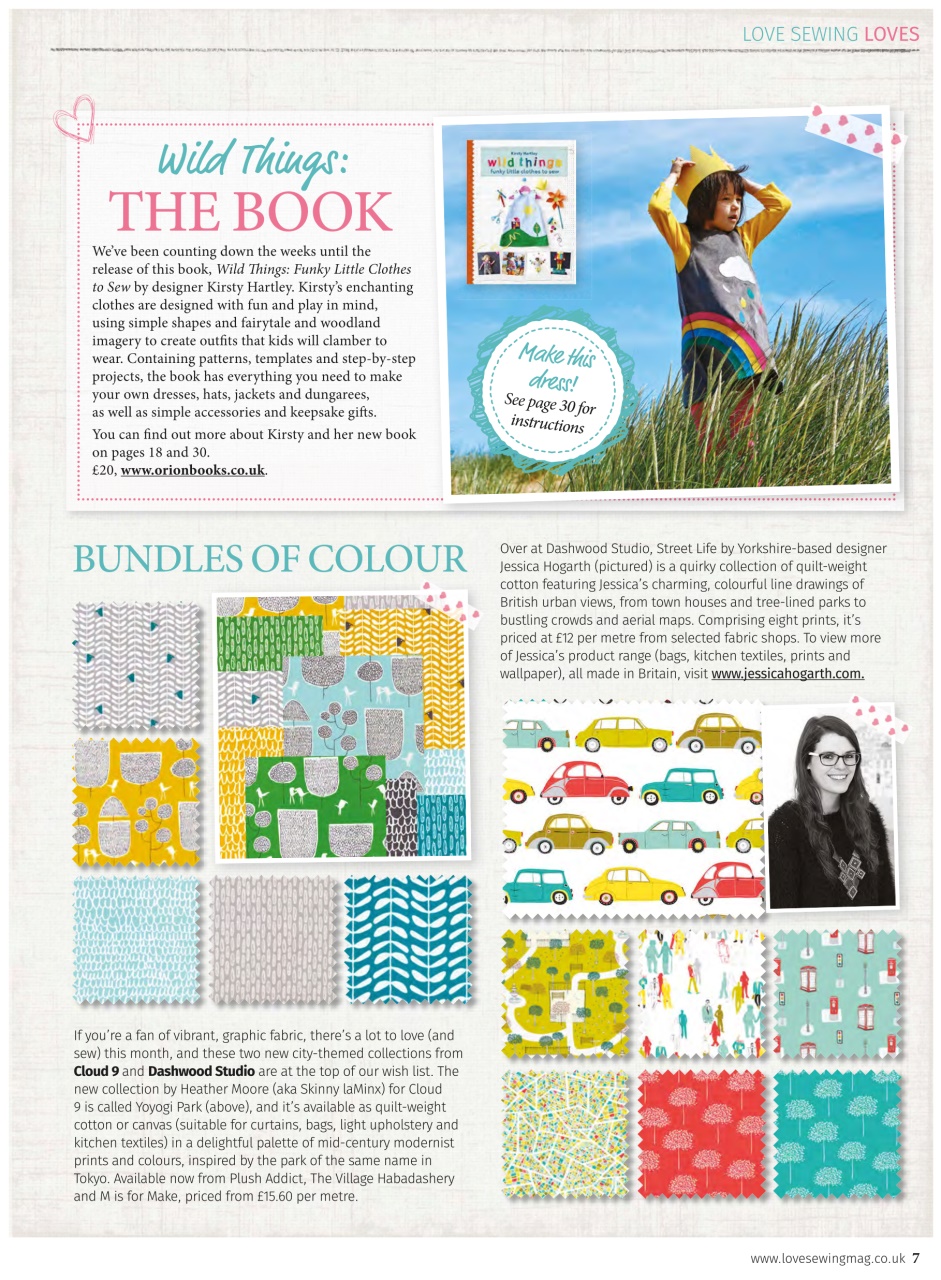 Love Sewing Preview Pages