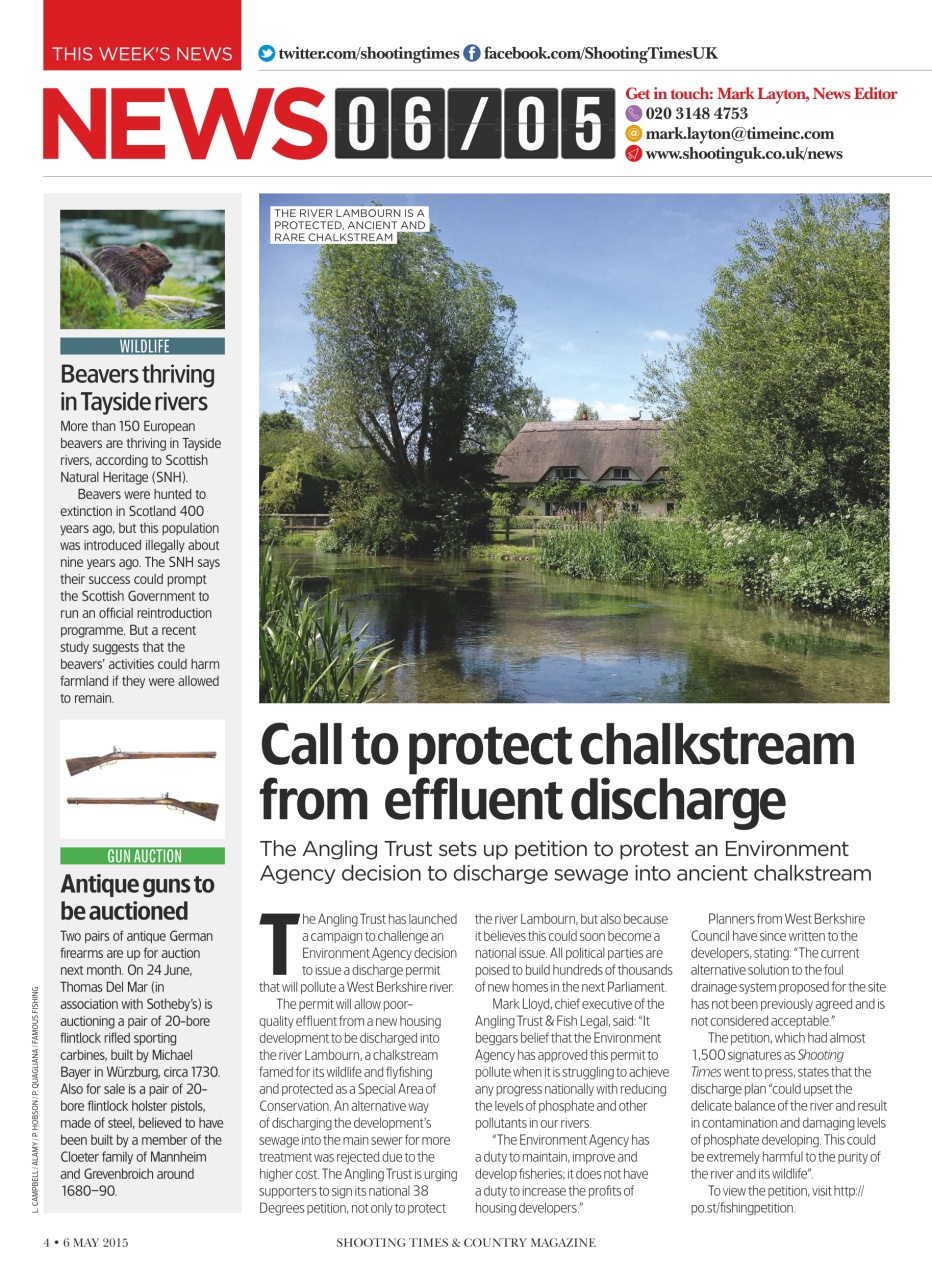 Shooting Times & Country Preview Pages