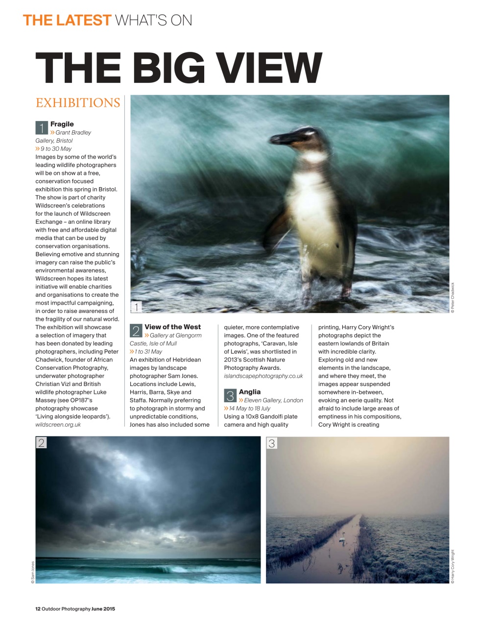Outdoor Photography Preview Pages