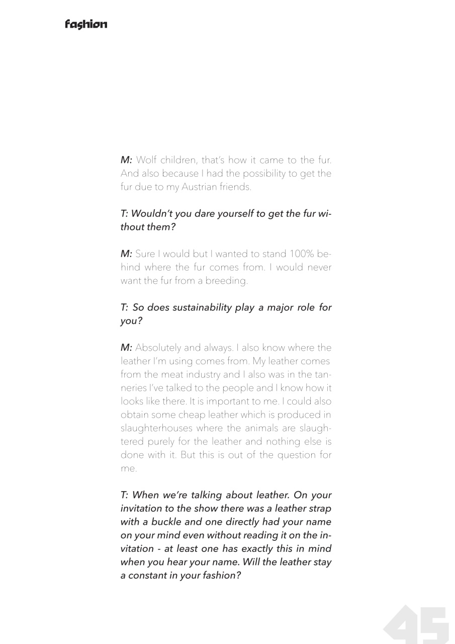 Trash Magazine Preview Pages