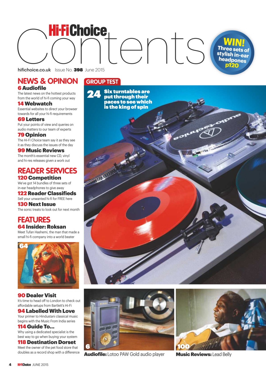 Hi-Fi Choice Preview Pages
