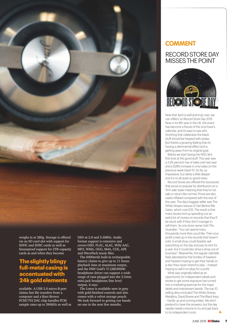 Hi-Fi Choice Preview Pages