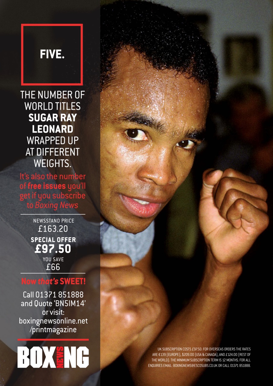 Boxing News Preview Pages