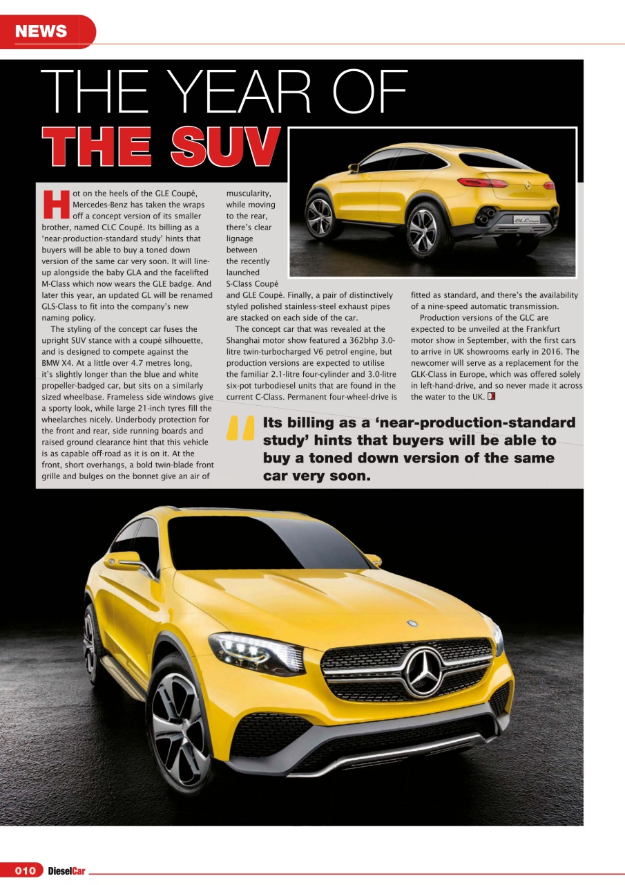Diesel&EcoCar Magazine Preview Pages