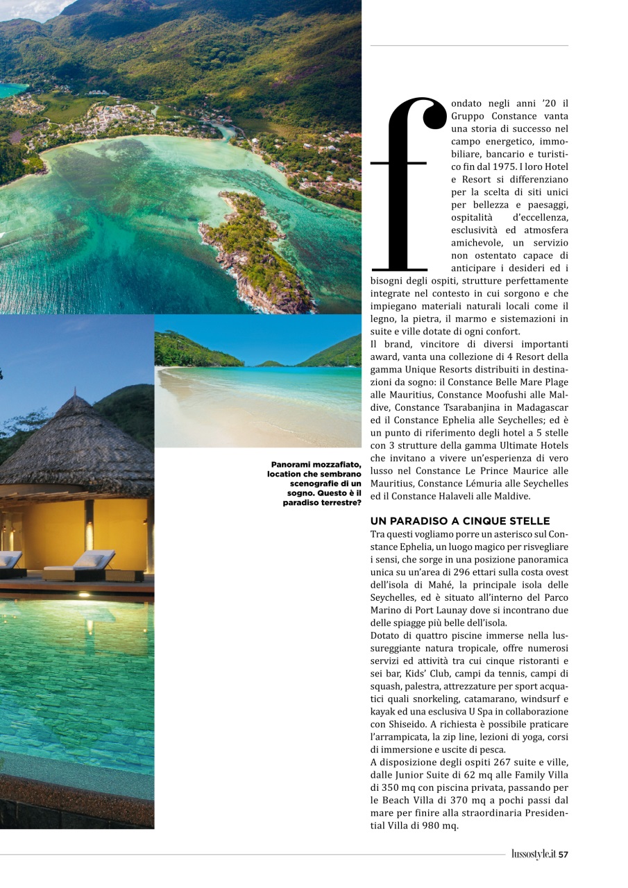 Lusso Style Preview Pages