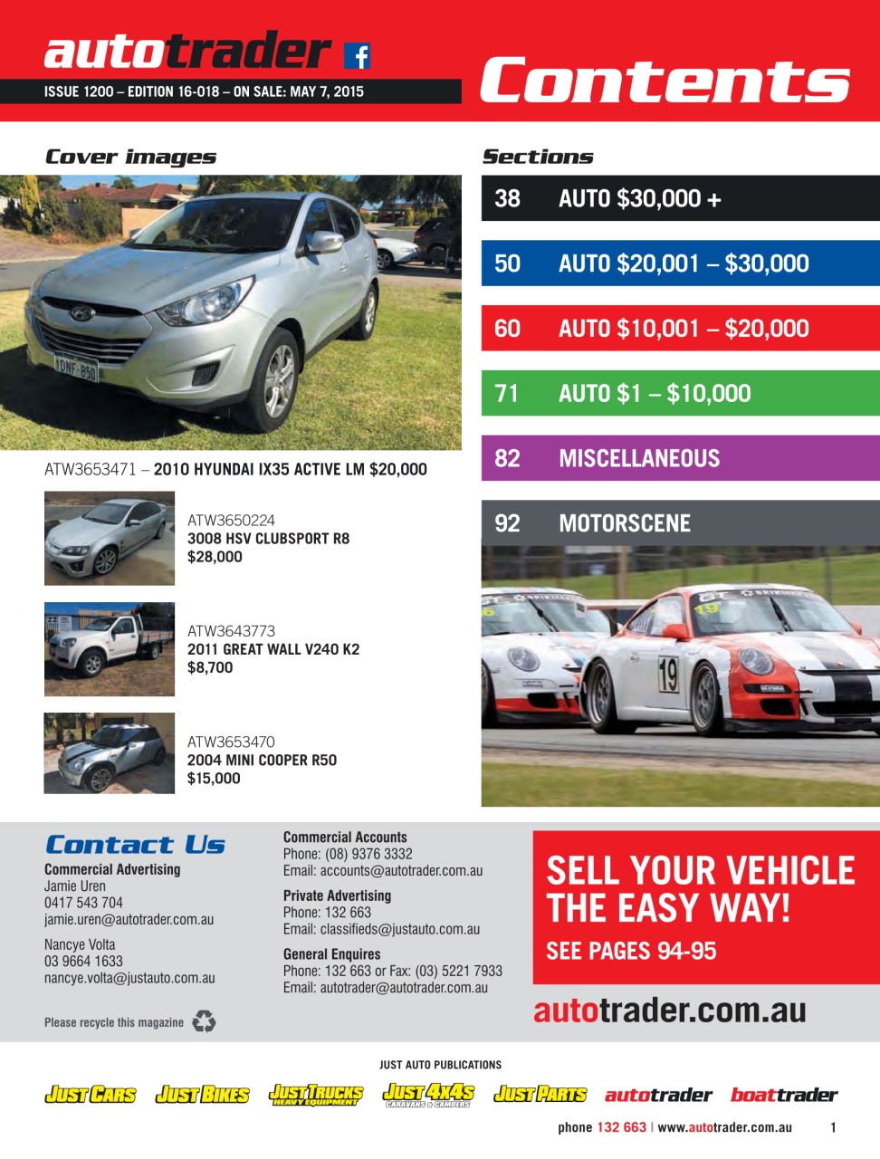 AutoTrader Preview Pages