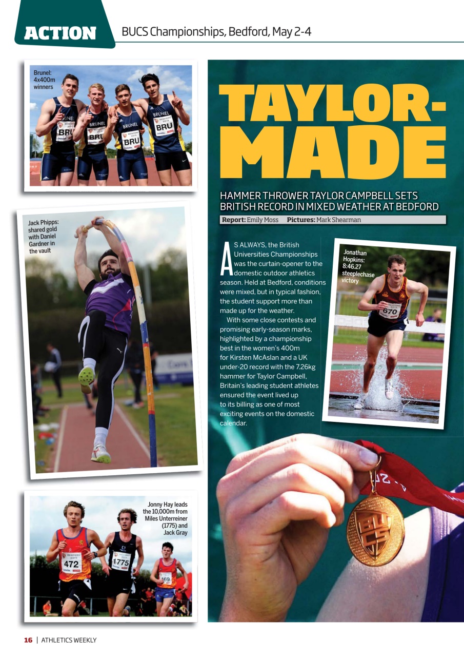 AW – Athletics Weekly Magazine Preview Pages
