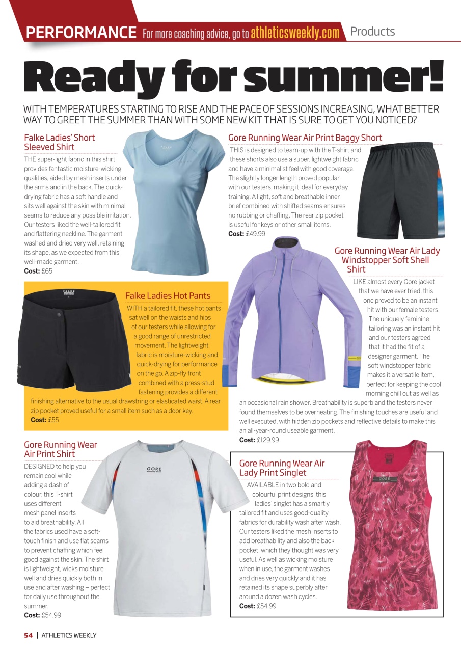 AW – Athletics Weekly Magazine Preview Pages