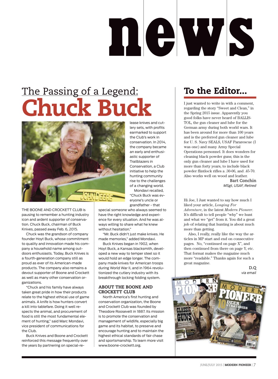 Modern Pioneer Preview Pages