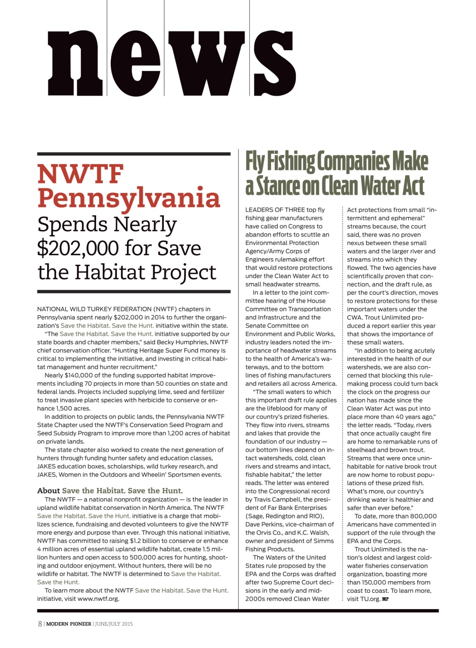 Modern Pioneer Preview Pages