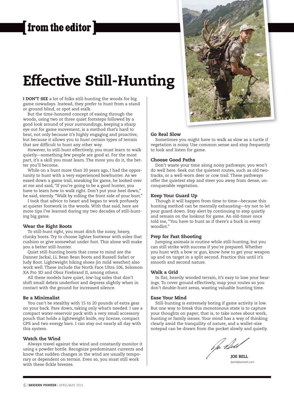 Modern Pioneer Preview Pages
