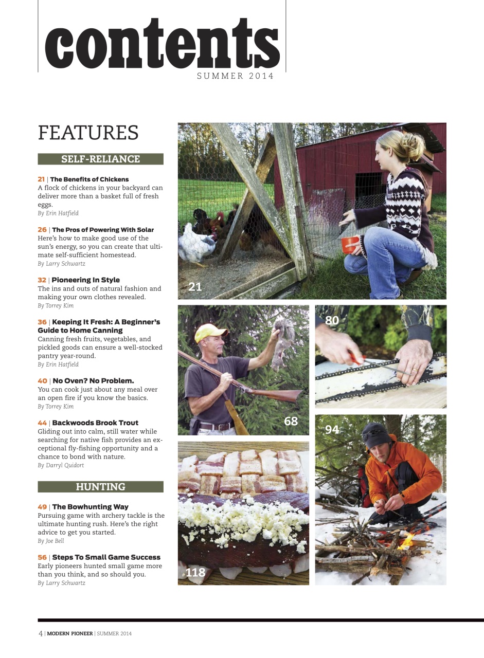 Modern Pioneer Preview Pages