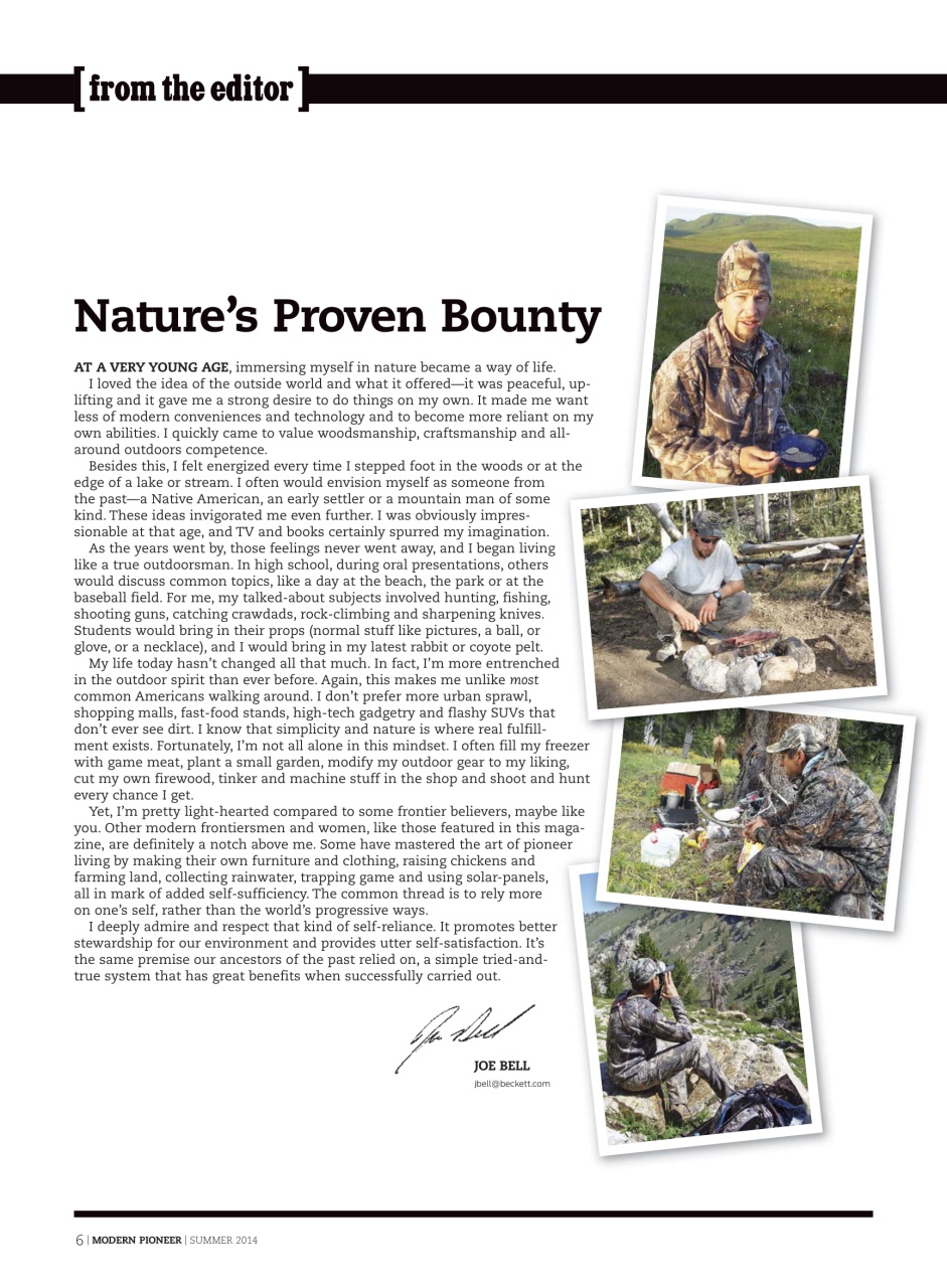Modern Pioneer Preview Pages