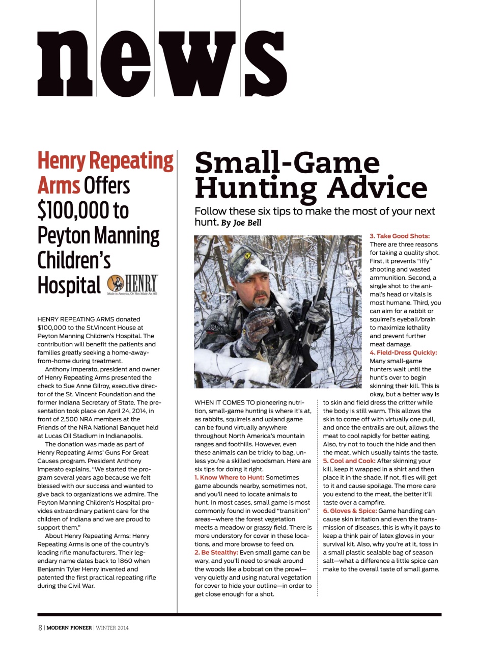 Modern Pioneer Preview Pages