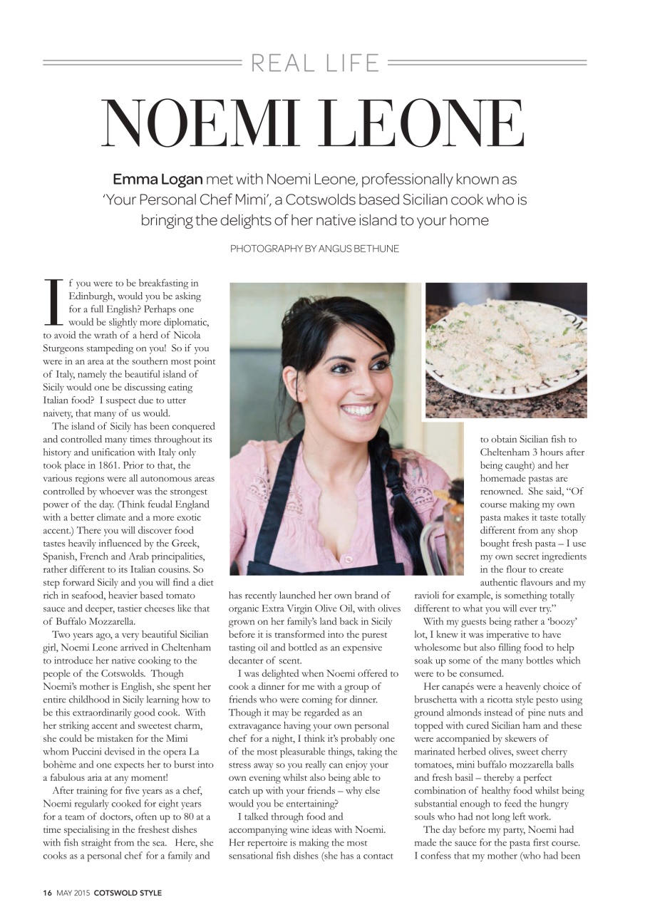 Cotswold Style Preview Pages