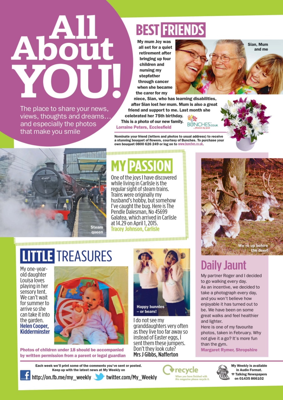 My Weekly Preview Pages