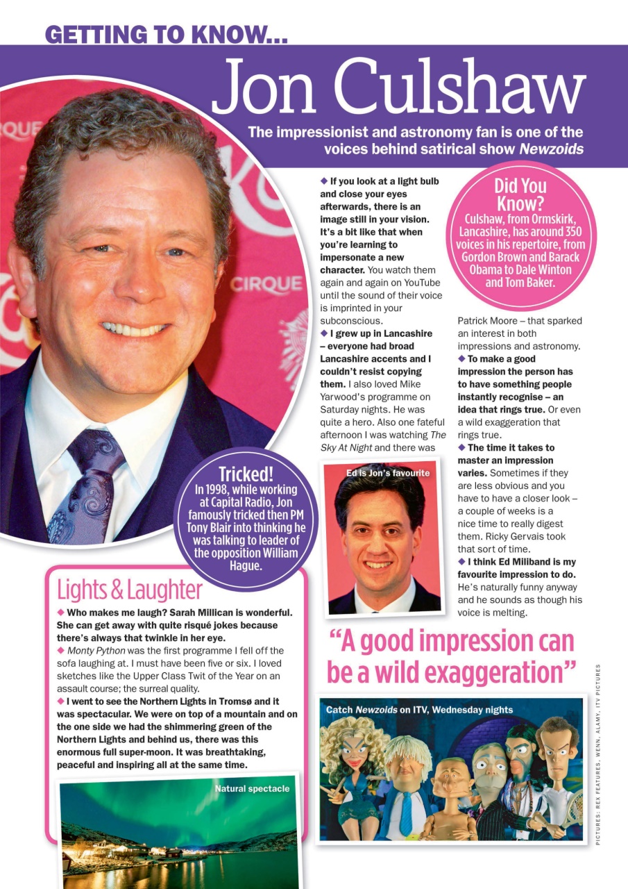 My Weekly Preview Pages