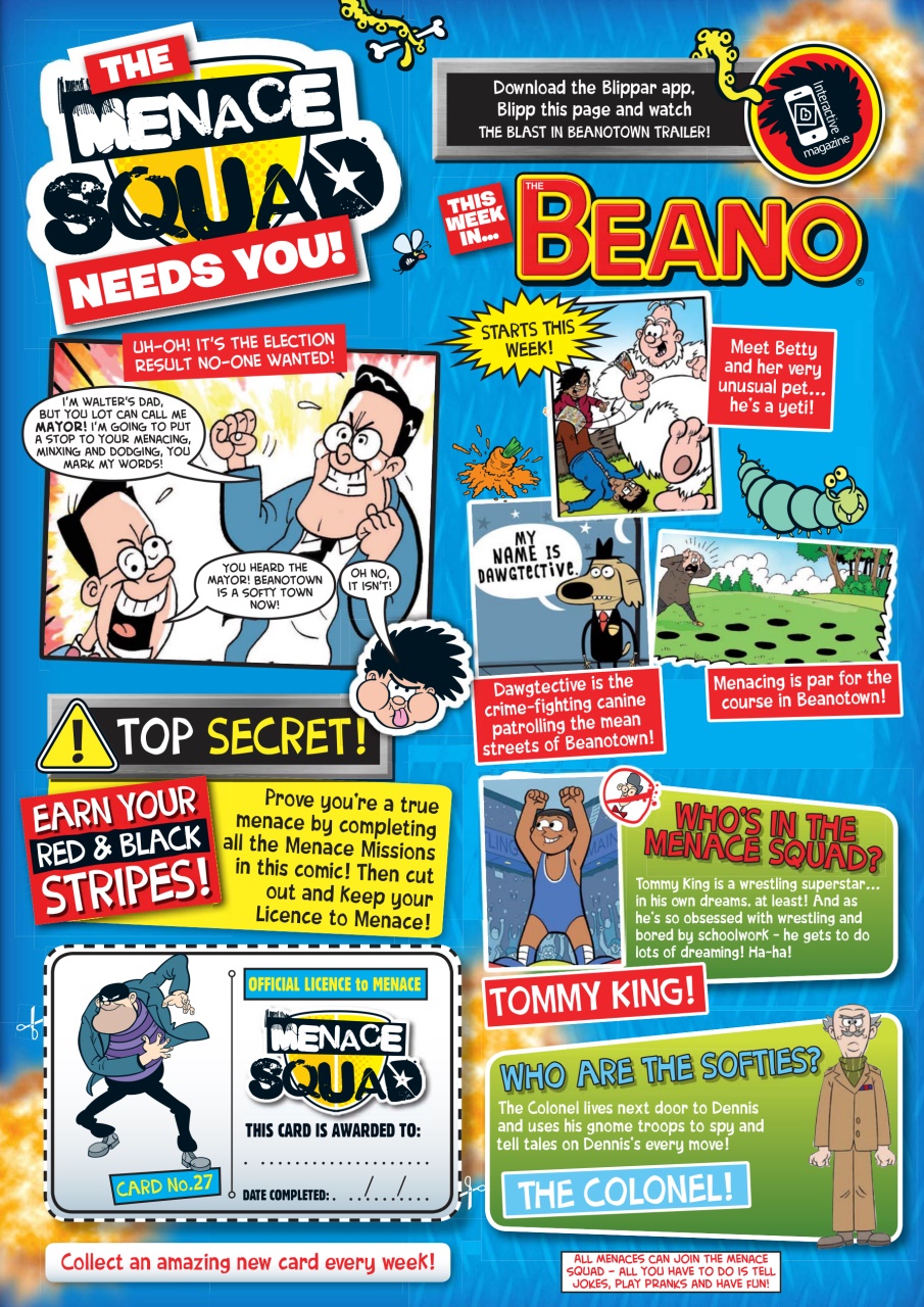 Beano Preview Pages