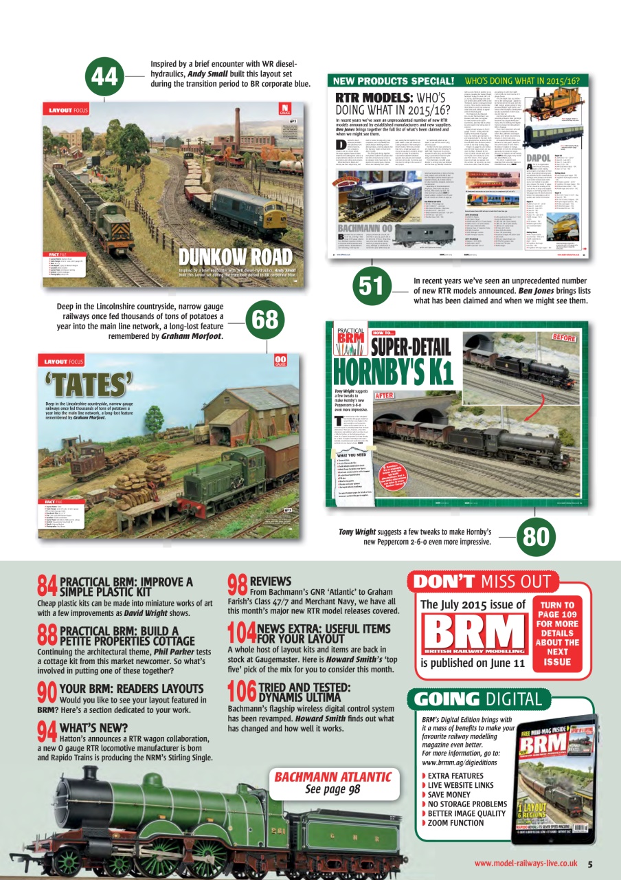 British Railway Modelling (BRM) Preview Pages