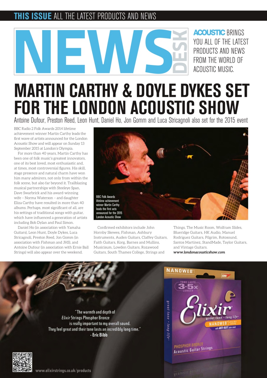 Acoustic Preview Pages