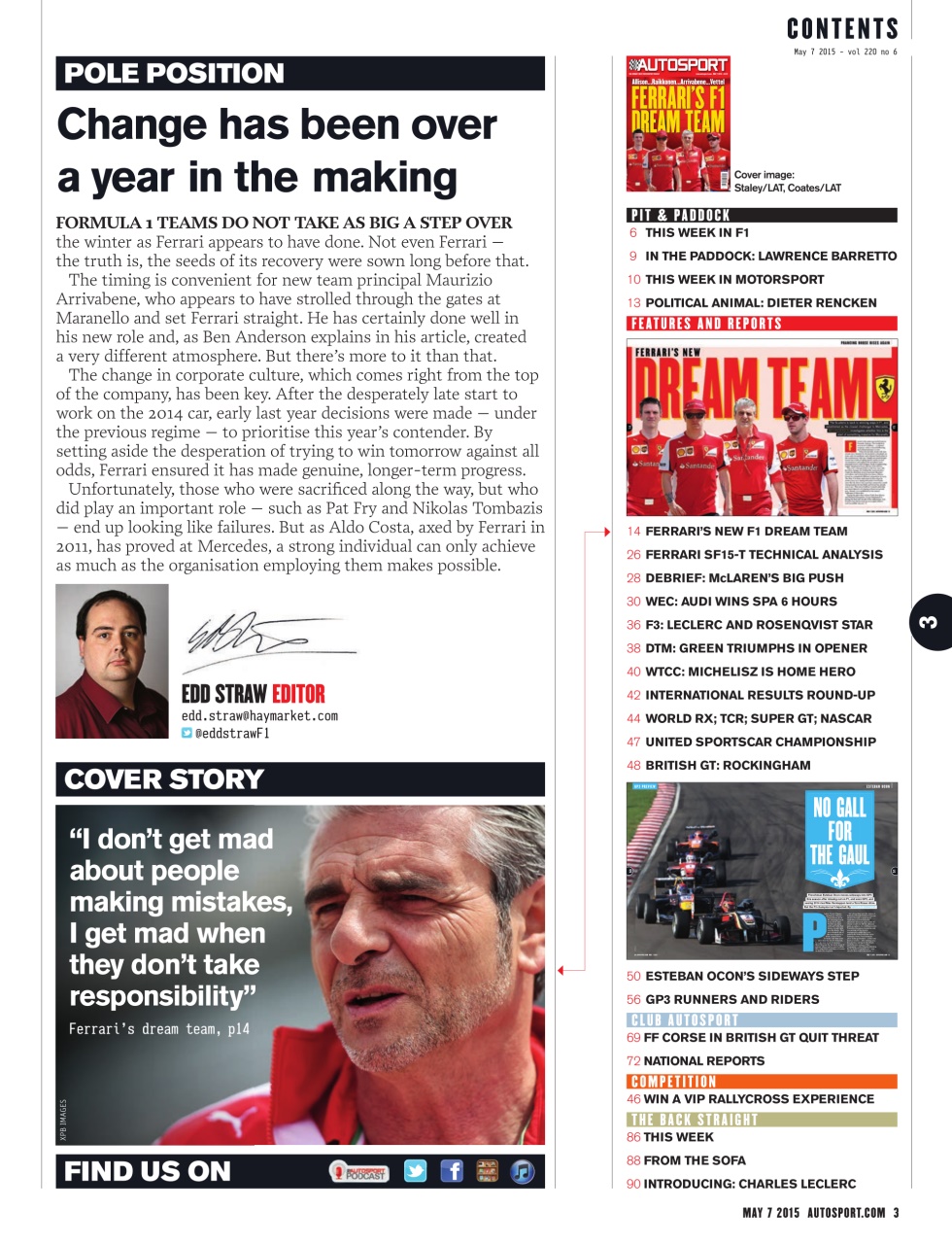 Autosport Preview Pages