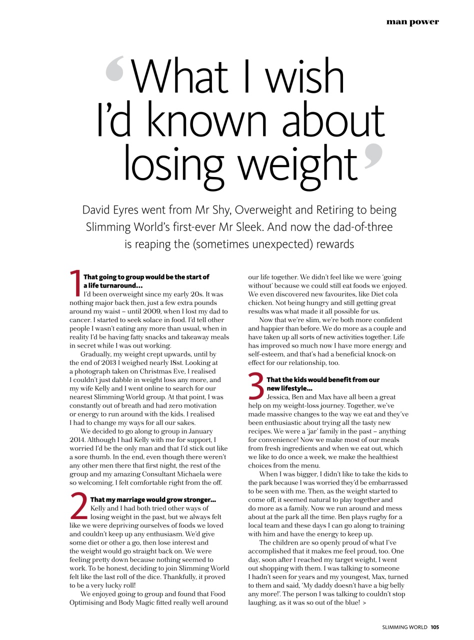 Slimming World Preview Pages