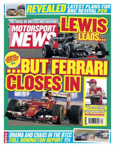 Motorsport News issue 22nd April 2015