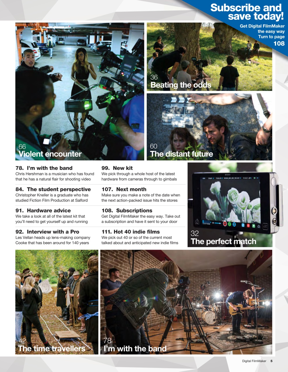 Digital FilmMaker Preview Pages