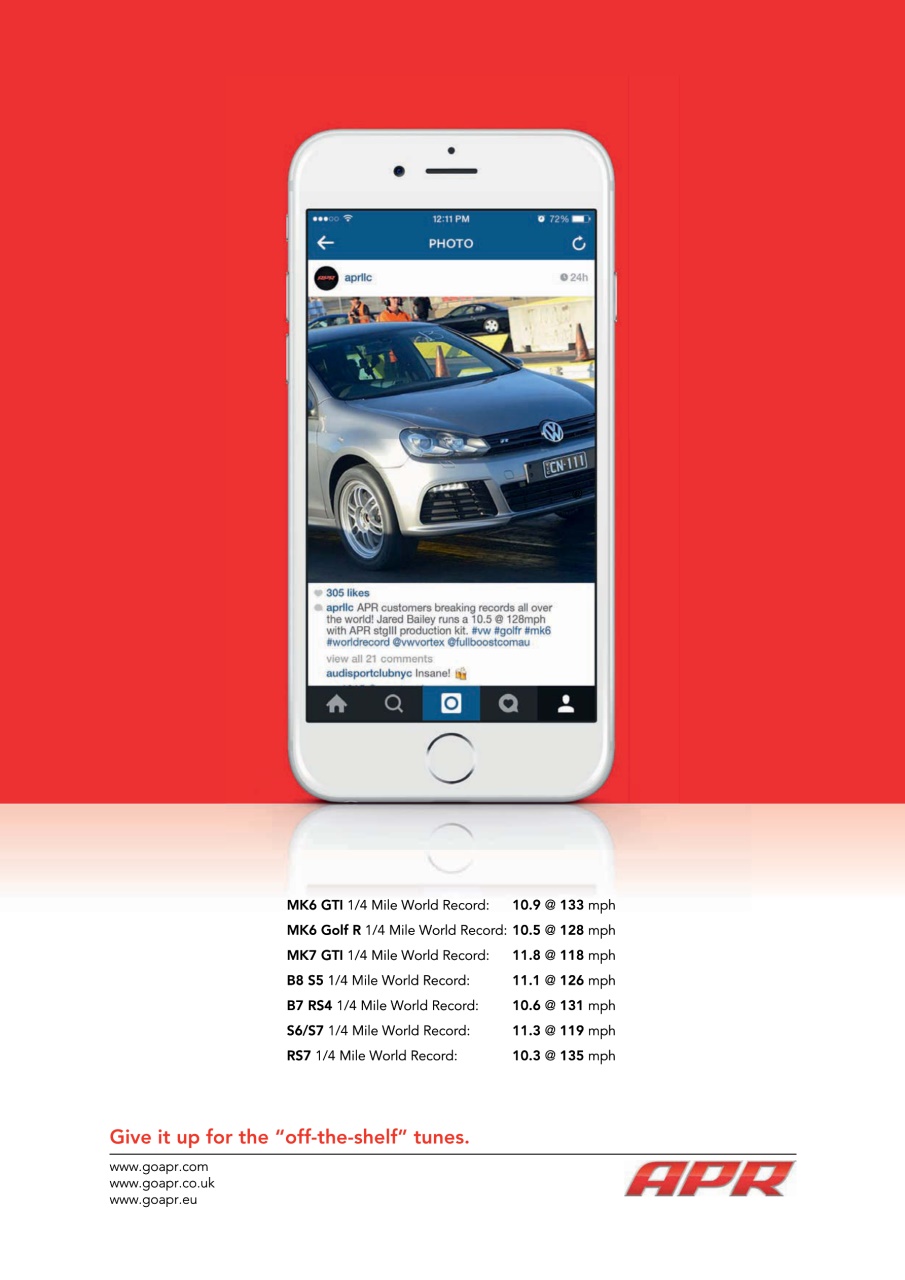 Performance VW Preview Pages