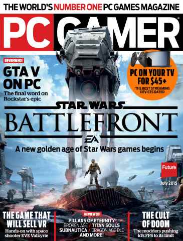 PC Gamer (US Edition) issue July 2015