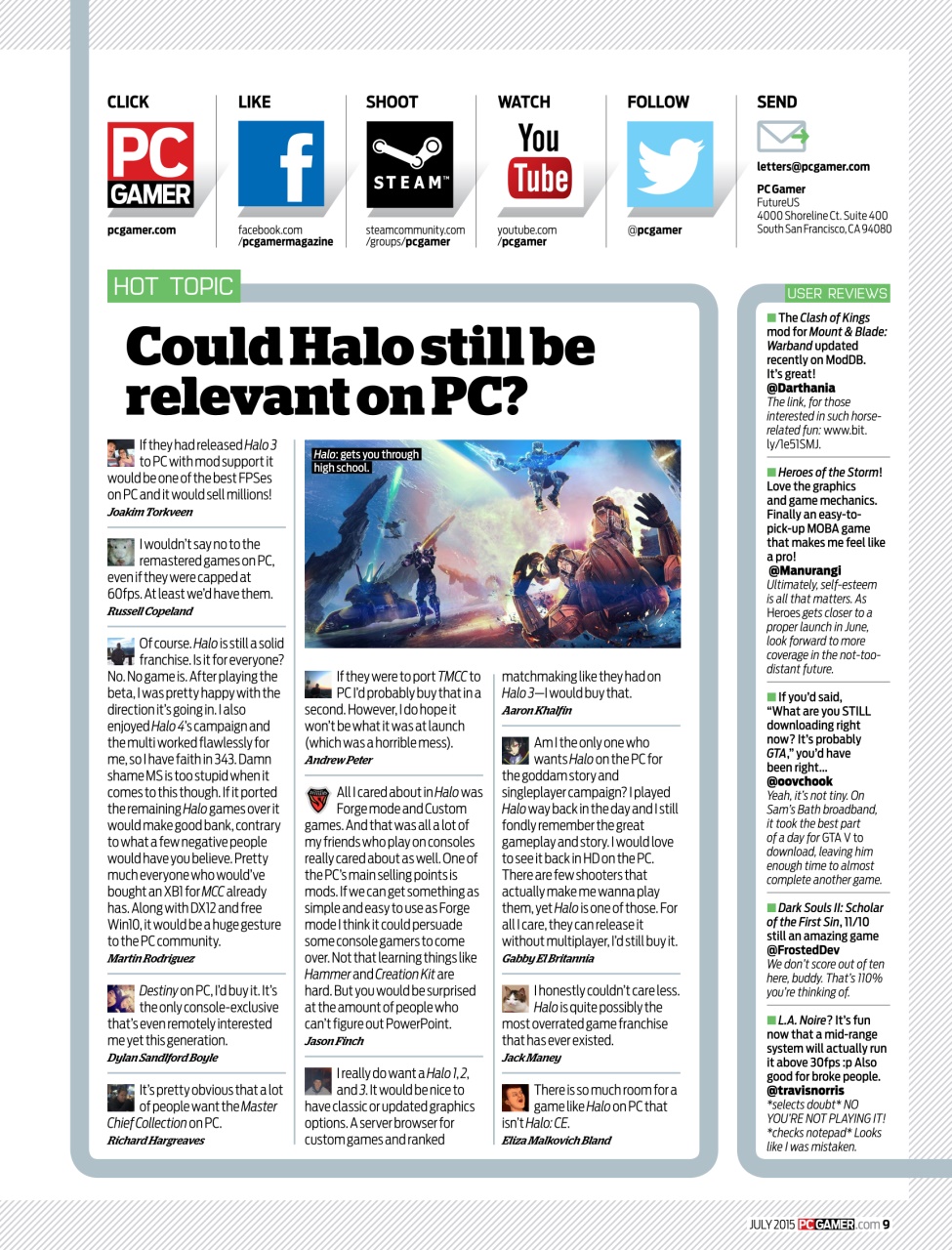 PC Gamer (US Edition) Preview Pages