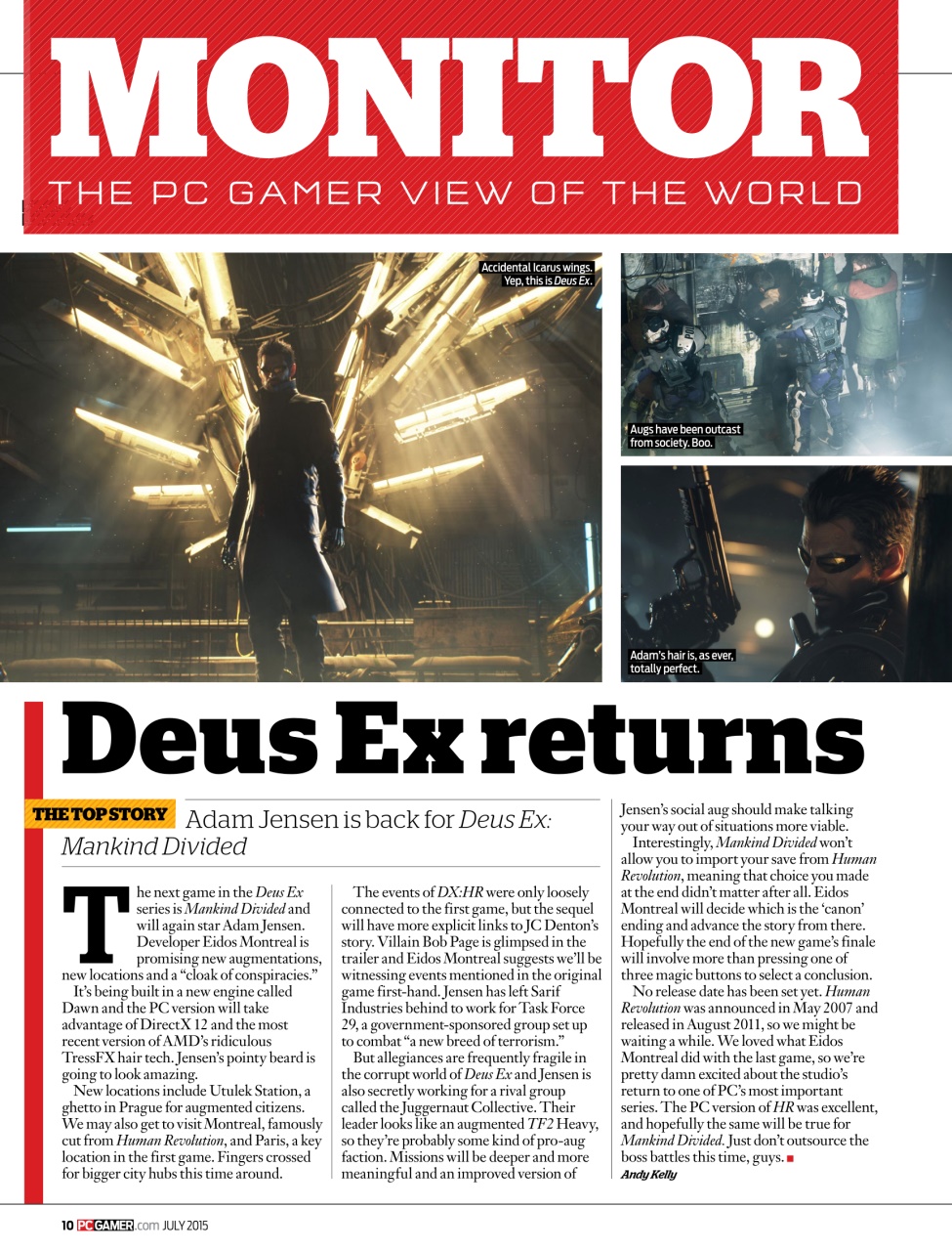 PC Gamer (US Edition) Preview Pages