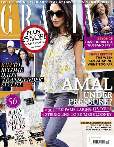 Grazia issue 4th May 2015