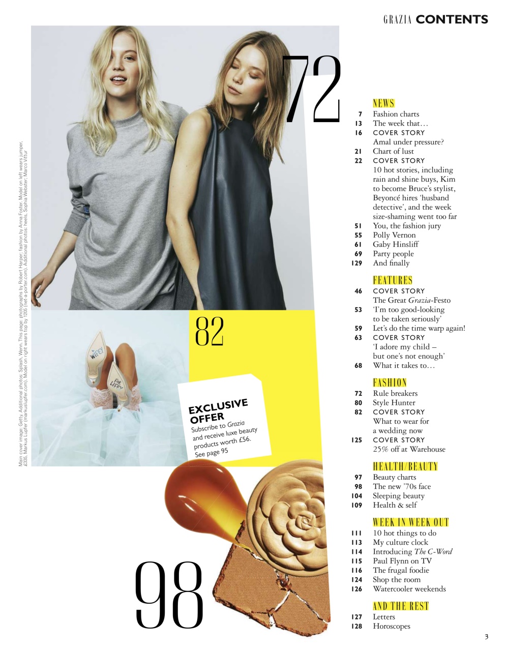 Grazia Preview Pages