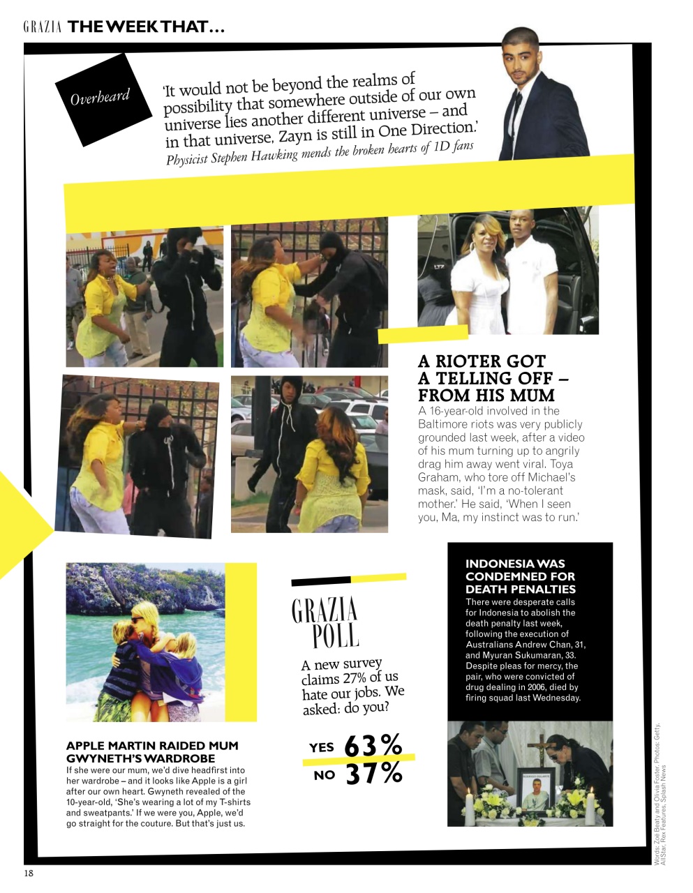 Grazia Preview Pages