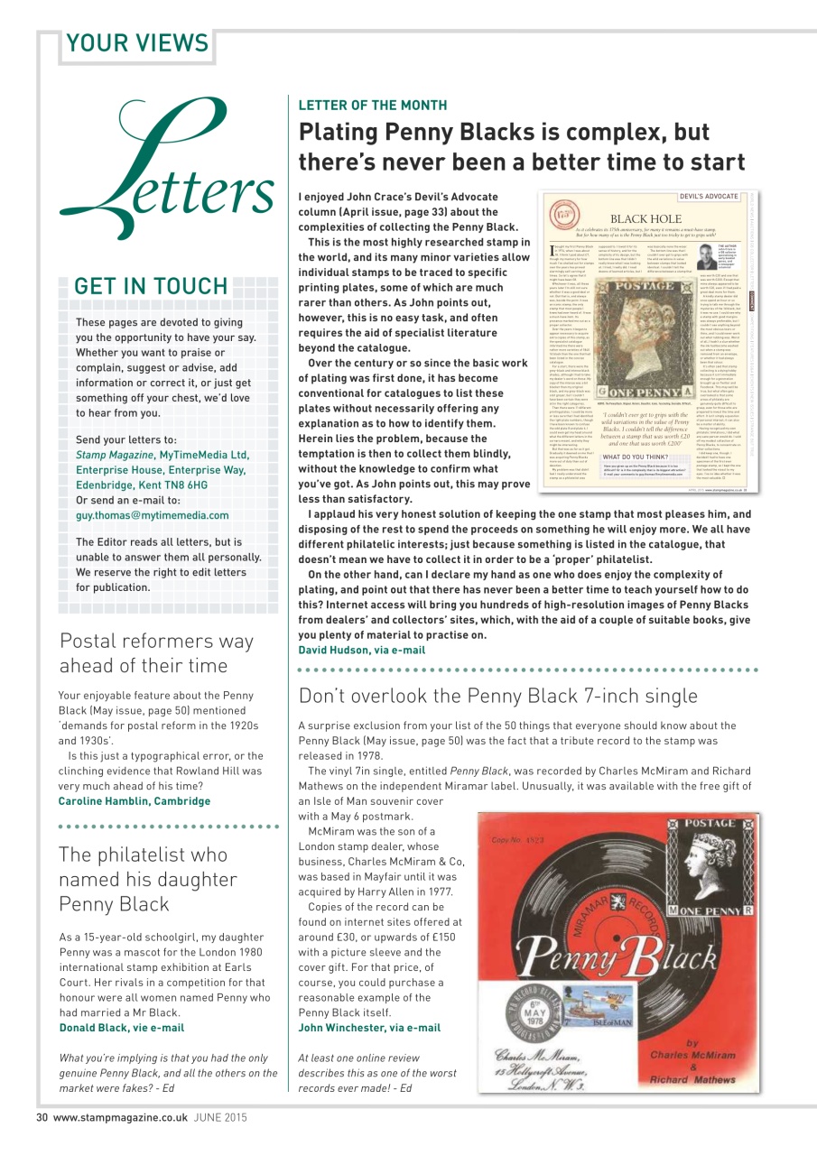 Stamp Magazine Preview Pages