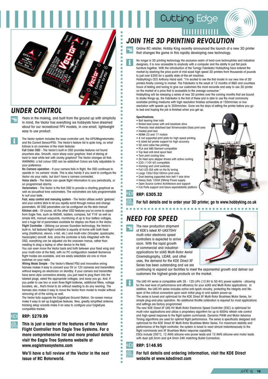 Radio Control Rotor World Preview Pages