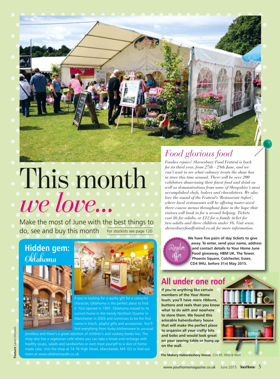 Your Home Magazine Preview Pages