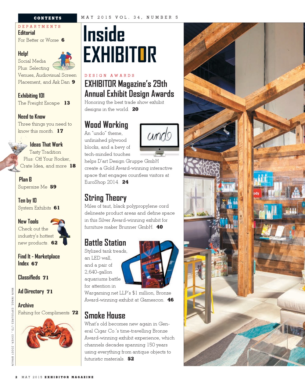 EXHIBITOR Magazine Preview Pages