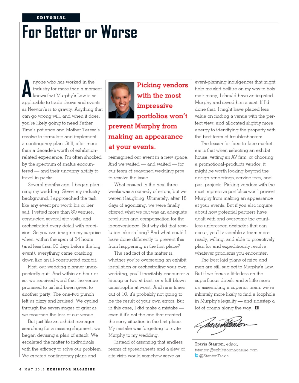 EXHIBITOR Magazine Preview Pages