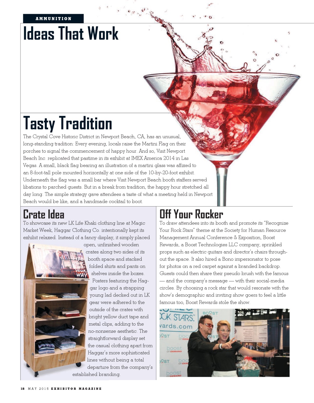 EXHIBITOR Magazine Preview Pages