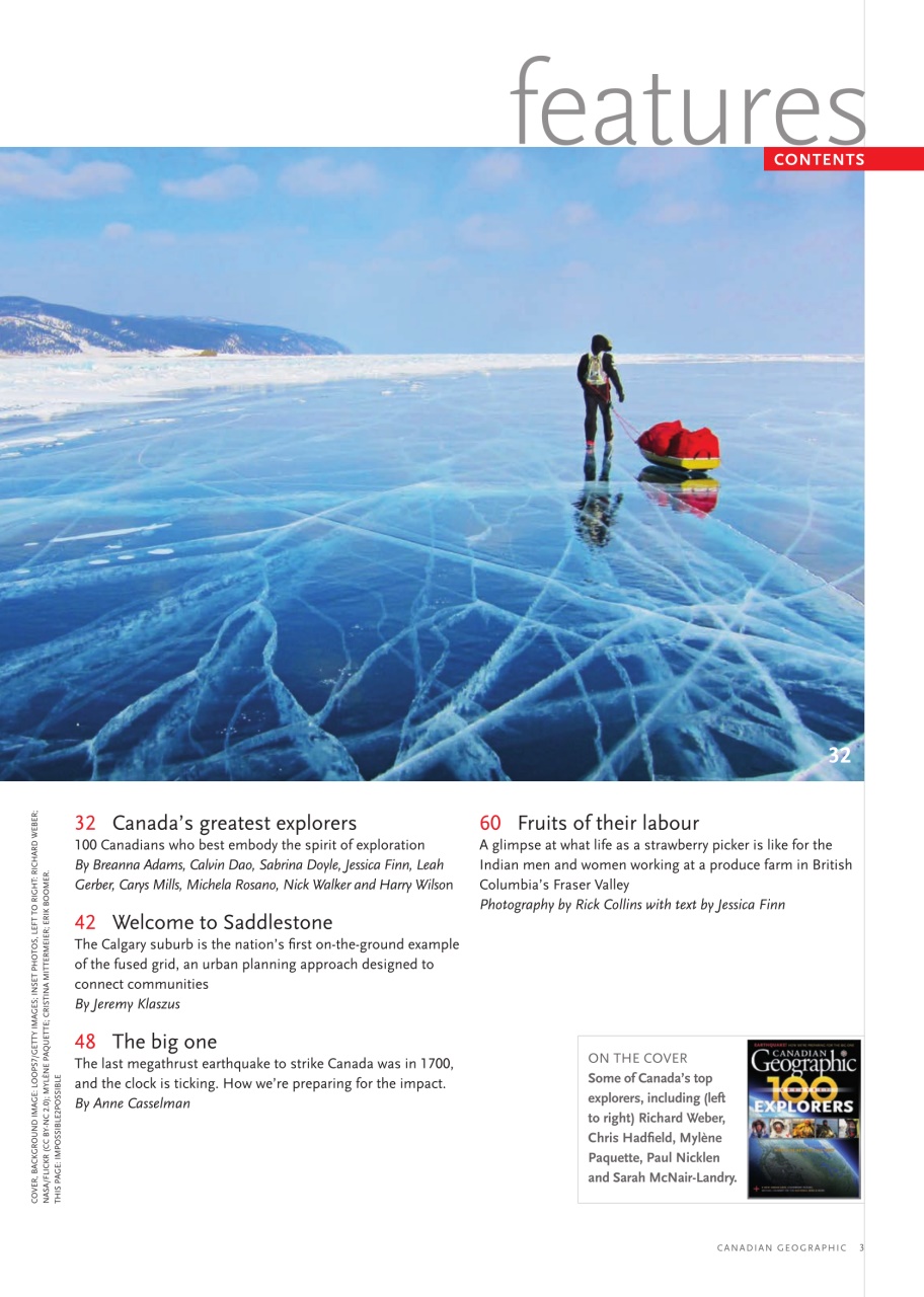 Canadian Geographic Preview Pages