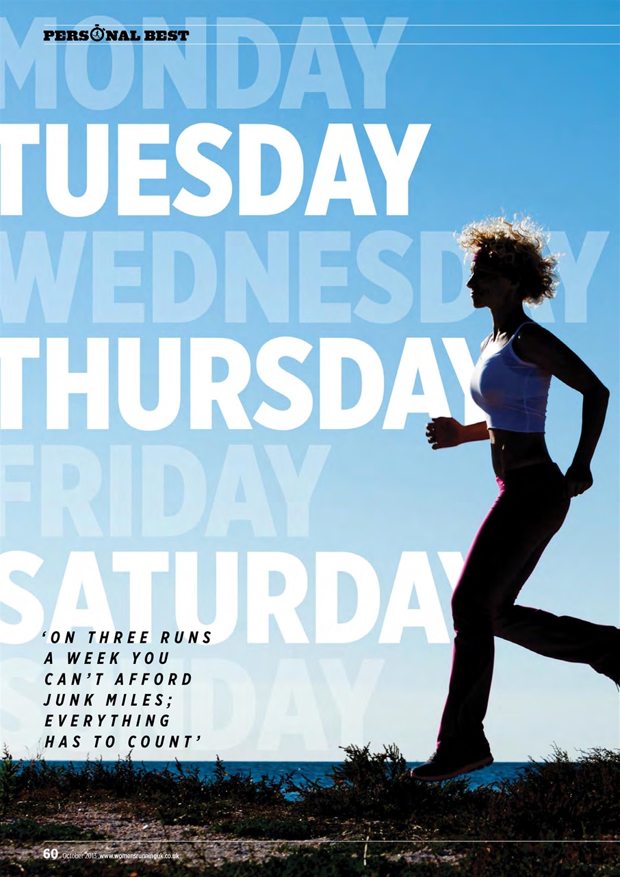 Women’s Running Preview Pages