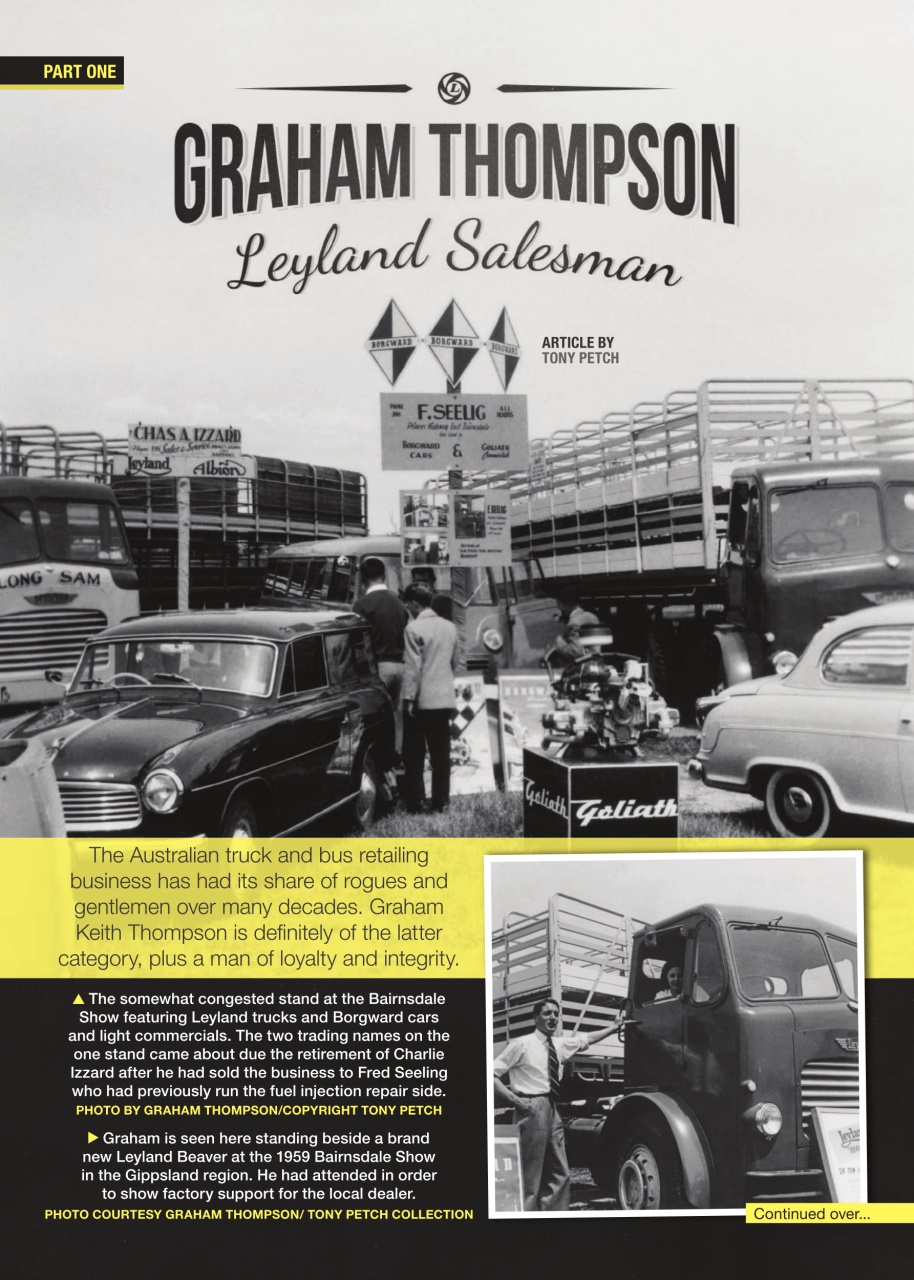 Vintage Trucks & Commercials Preview Pages