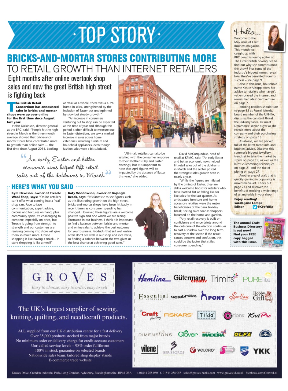 Craft Business Preview Pages